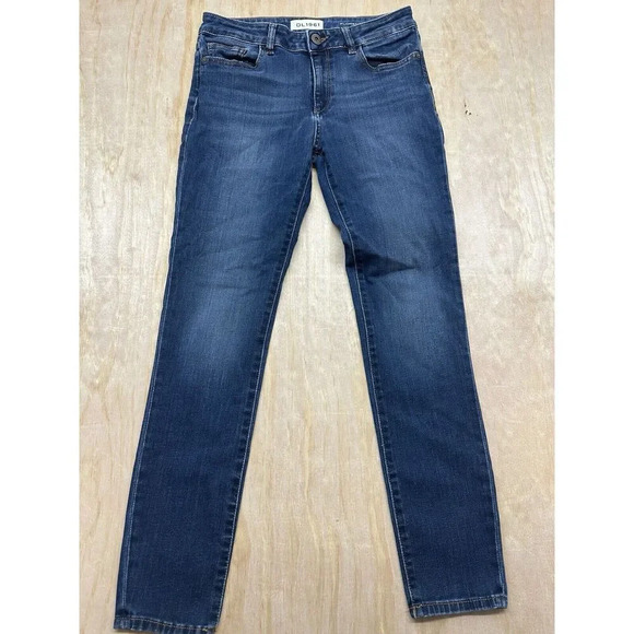 DL1961 Florence Instasculpt Mid Rise Skinny Carolina Wash Jean Women's 29 (8) - Picture 1 of 6